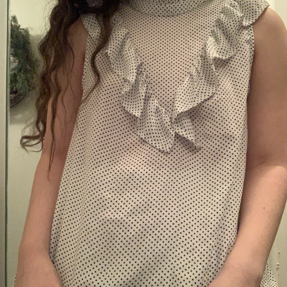 collared loose fit tank